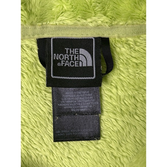 The North Face Women's Osito Fleece Zip Up Jacket Lime Green Outdoor Casual Med - Picture 6 of 14
